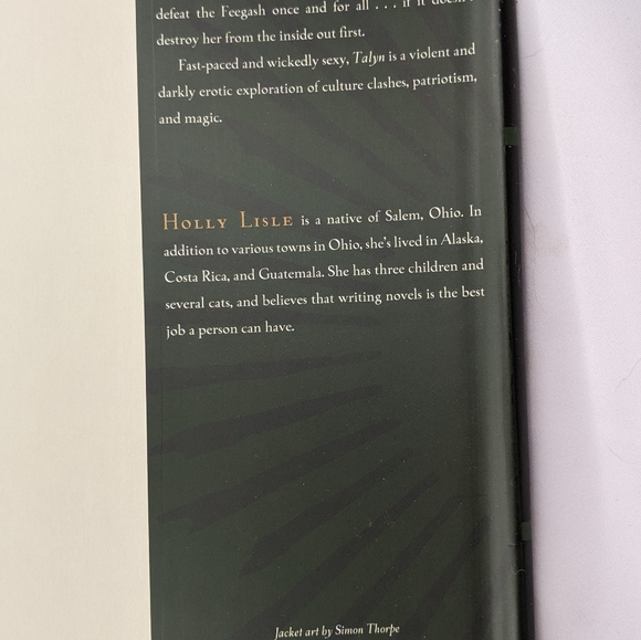 TALYN Hardcover Holly Lisle Book - Picture 3 of 3